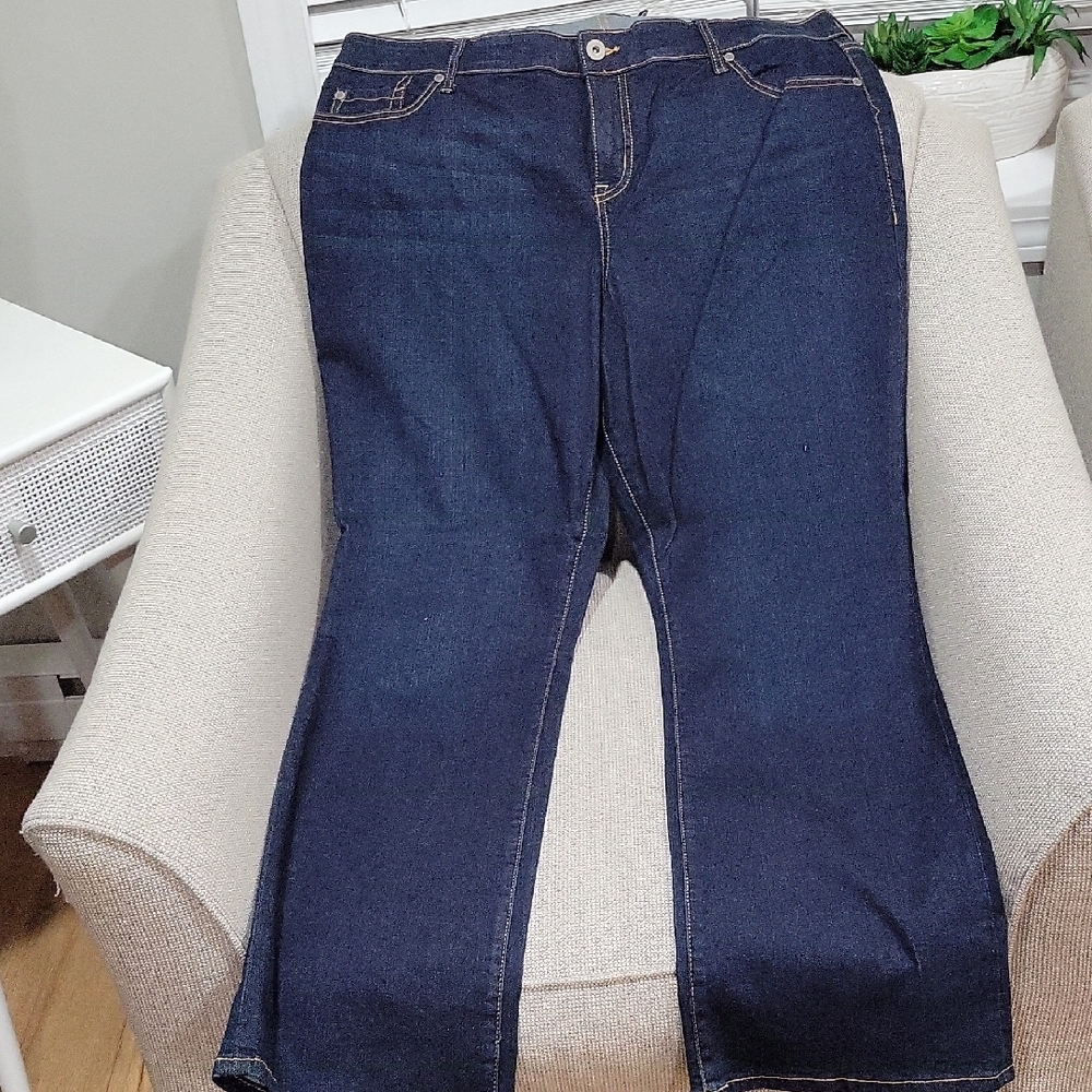 Torrid Blue Boot Cut Jeans Classic Style